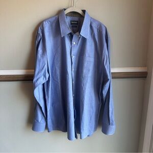 Barbour Classic Tartan Blue Tailored Fit Long Sleeve Button Down Shirt